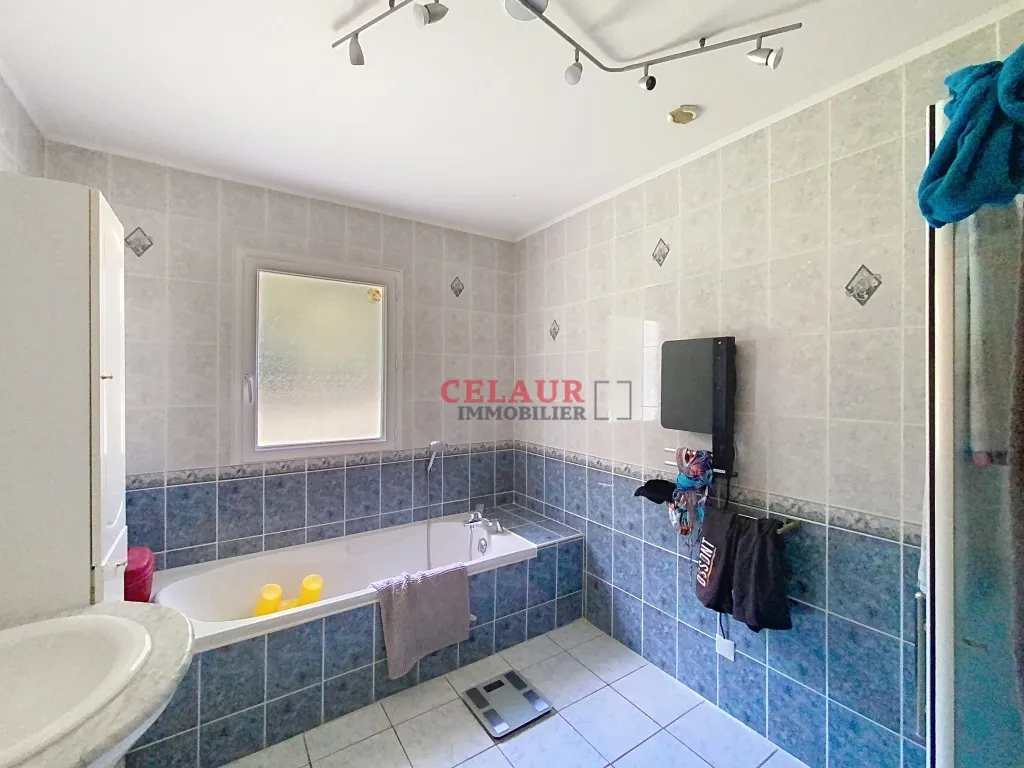 Ensemble immobilier avec logement ind&eacute;pendant, piscine et grand garage